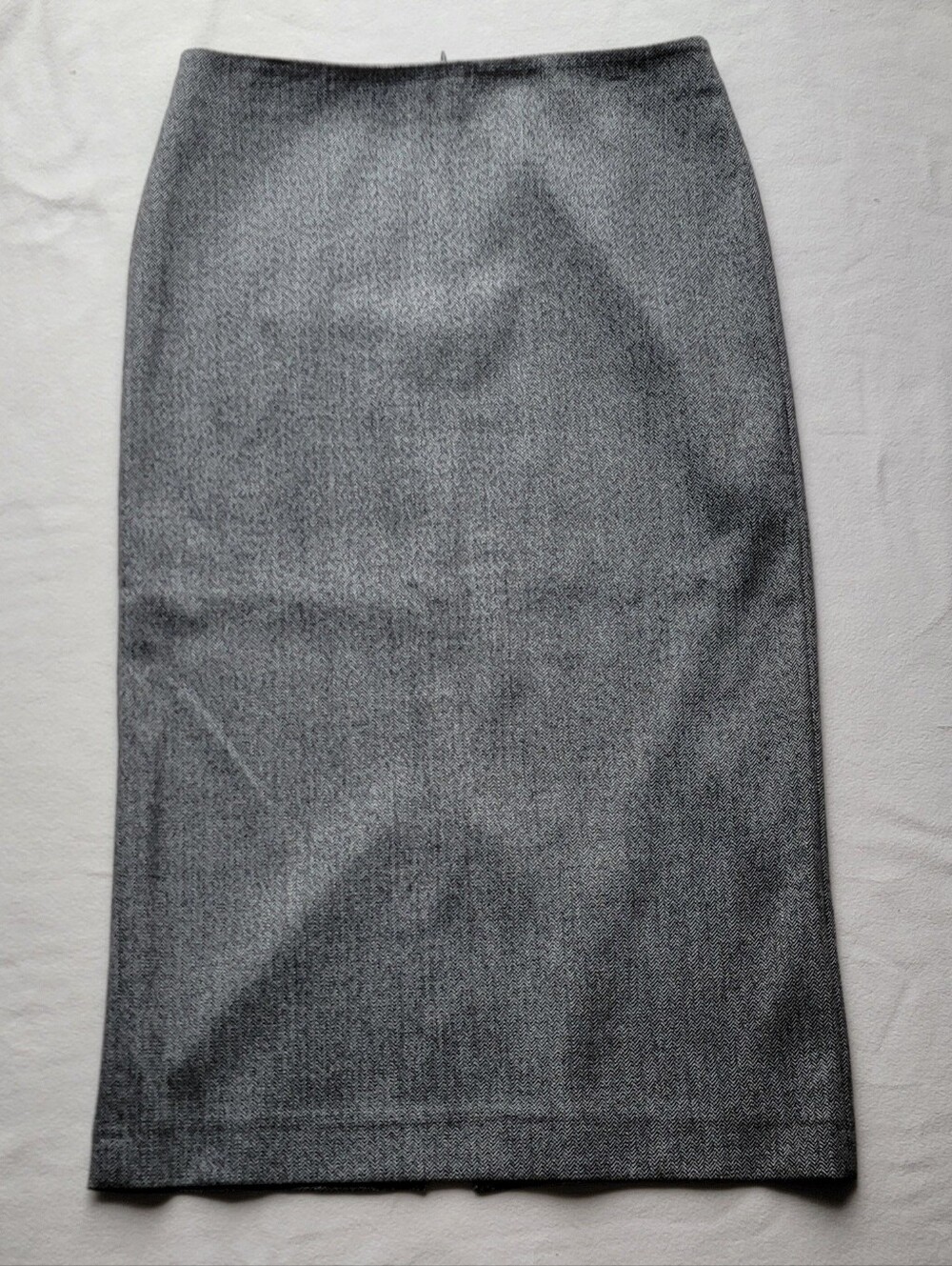 Zara Herringbone Pencil Skirt
